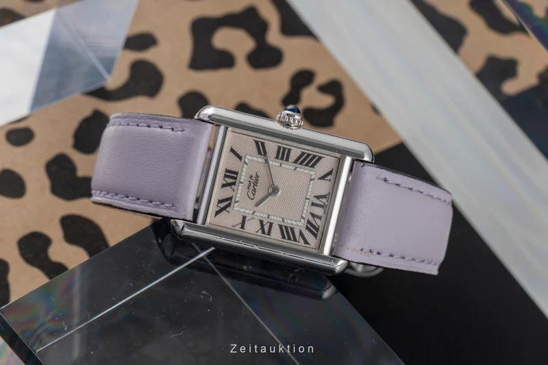 Cartier Tank silver quartz women's watch W1016130, 2416 [2503944]