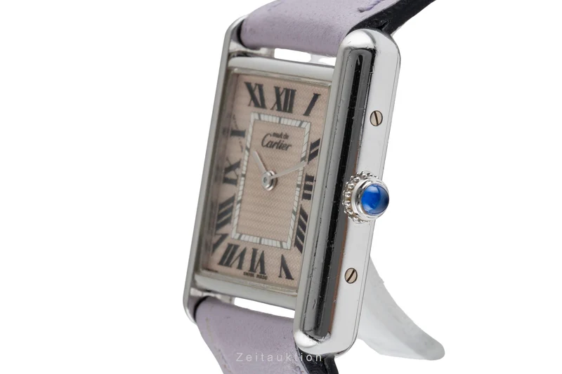 Cartier Tank silver quartz women's watch W1016130, 2416 [2503944]
