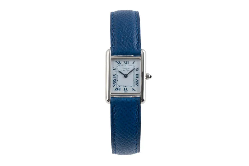 Cartier Tank silver quartz women's watch 666001 [2504265]