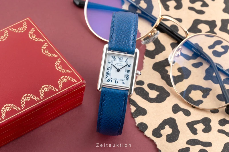 Cartier Tank silver quartz women's watch 666001 [2504265]
