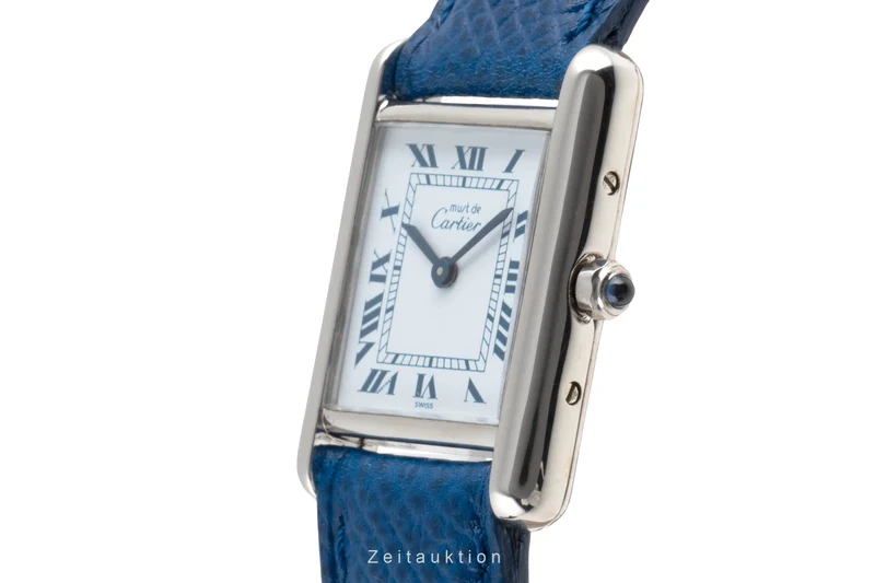 Cartier Tank silver quartz women's watch 666001 [2504265]
