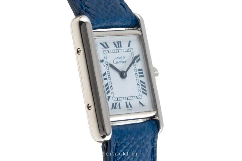 Cartier Tank silver quartz women's watch 666001 [2504265]