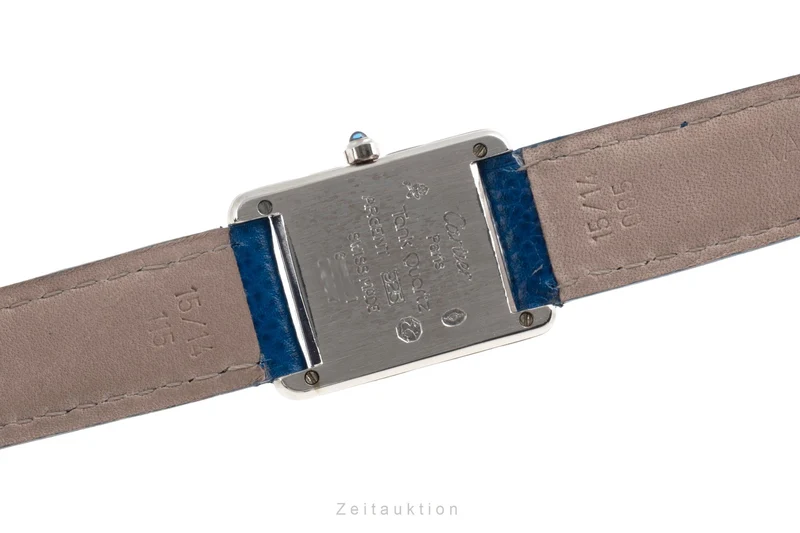 Cartier Tank silver quartz women's watch 666001 [2504265]