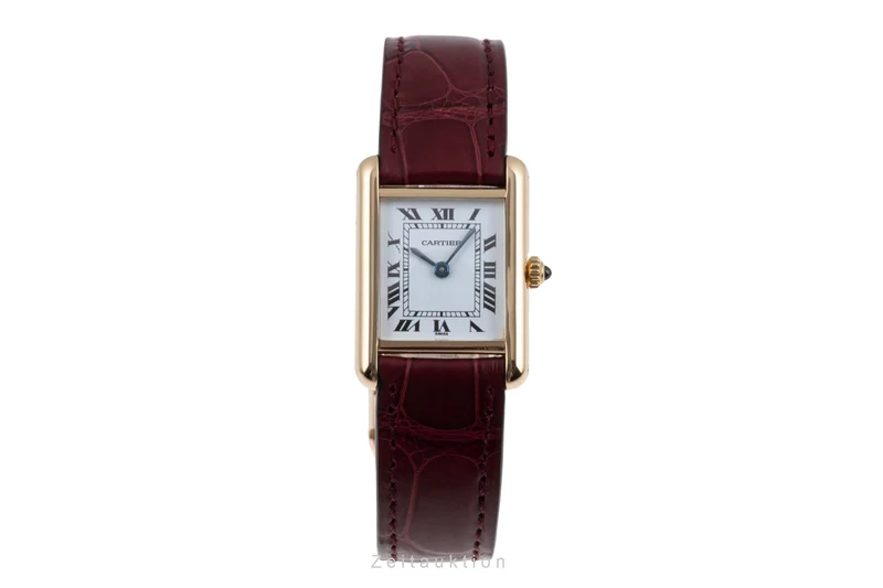 Cartier Tank 18 ct gold quartz women's watch 66001 [2503837]