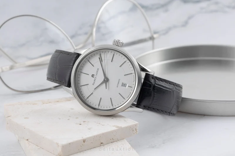 Maurice Lacroix Les Classiques steel automatic men's watch LC6017-SS001-130 [2505823]