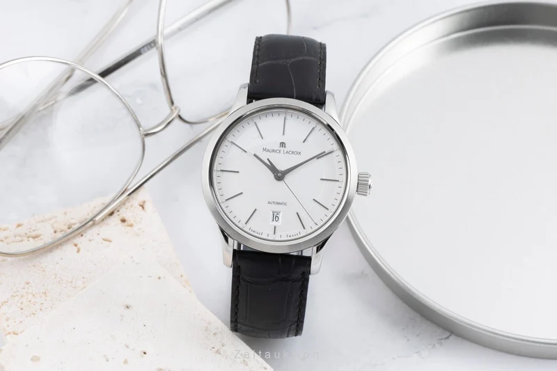 Maurice Lacroix Les Classiques steel automatic men's watch LC6017-SS001-130 [2505823]