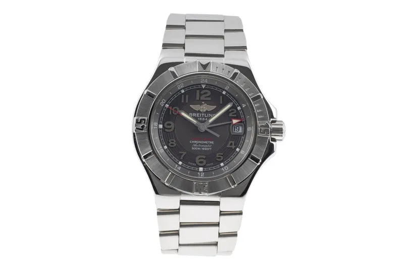 Breitling Colt GMT steel automatic men's watch A32370 [2504310]