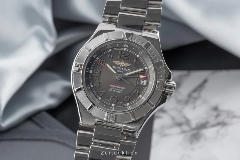 Breitling Colt GMT steel automatic men's watch A32370 [2504310]