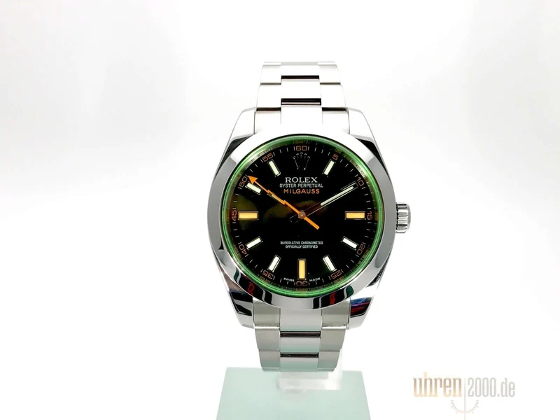 Rolex Oyster Perpetual Milgauss 116400GV LC100 aus 2009
