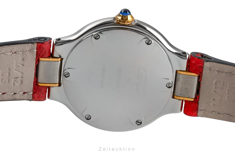 Cartier Must De Cartier 21 gilt / steel quartz women's watch W1005121 [2503575]