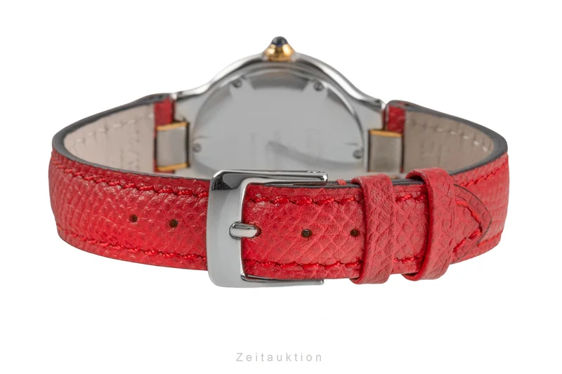 Cartier Must De Cartier 21 gilt / steel quartz women's watch W1005121 [2503575]