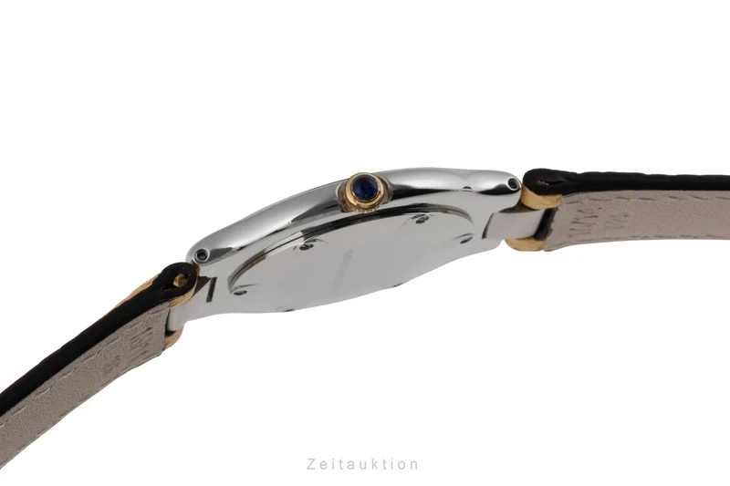Cartier Must De Cartier 21 gilt / steel quartz women's watch W1000844 [2504786]