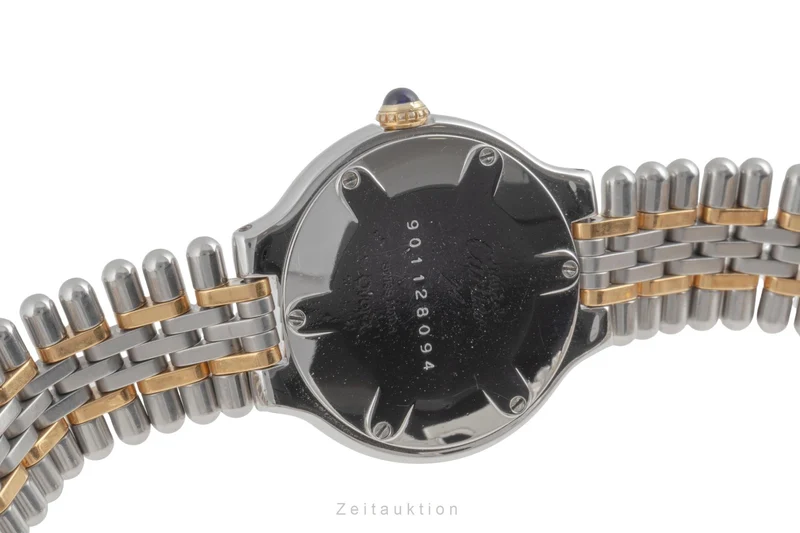 Cartier Must De Cartier 21 gilt / steel quartz women's watch 9011 [2503537]