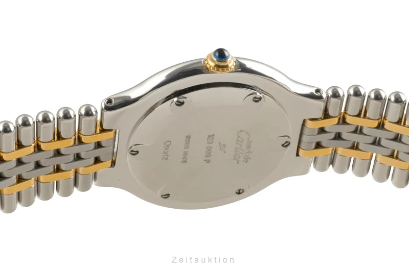 Cartier Must De Cartier 21 gilt / steel quartz women's watch W10050F4, 123000P [2504880]