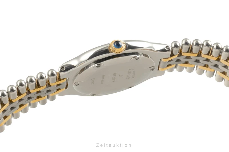 Cartier Must De Cartier 21 gilt / steel quartz women's watch W10050F4, 123000P [2504880]