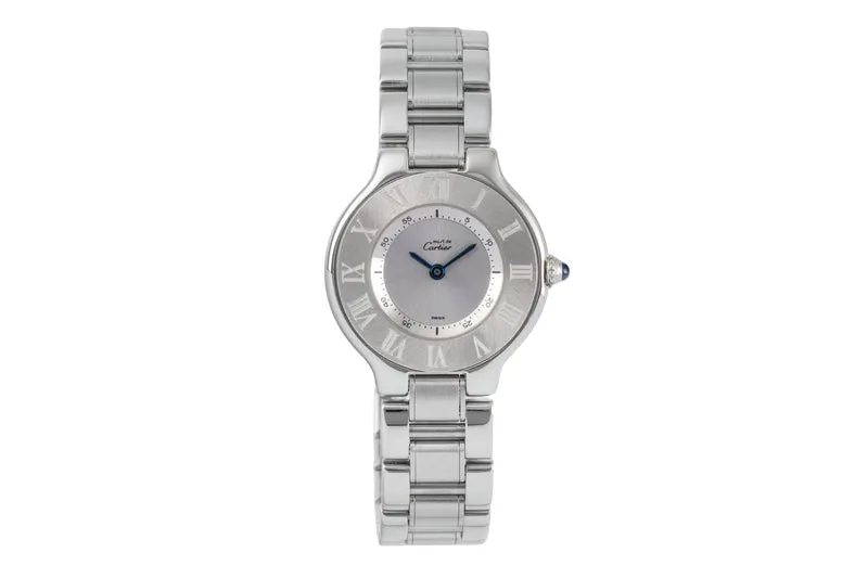 Cartier Must De Cartier 21 steel quartz women's watch W10109T2, 1340 [2504685]