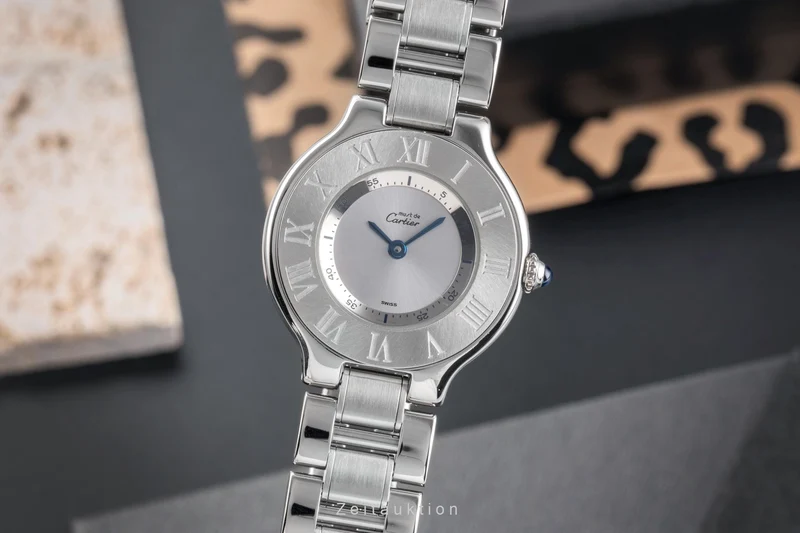 Cartier Must De Cartier 21 steel quartz women's watch W10109T2, 1340 [2504685]