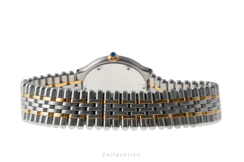 Cartier Must De Cartier 21 gilt / steel quartz women's watch 9010 [2503574]