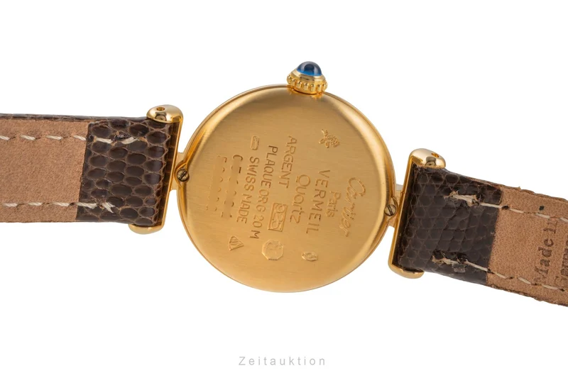 Cartier Colisee silver-gilt quartz women's watch 590002 [2503953]