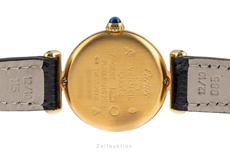 Cartier Colisee silver-gilt quartz women's watch 590002 [2503712]
