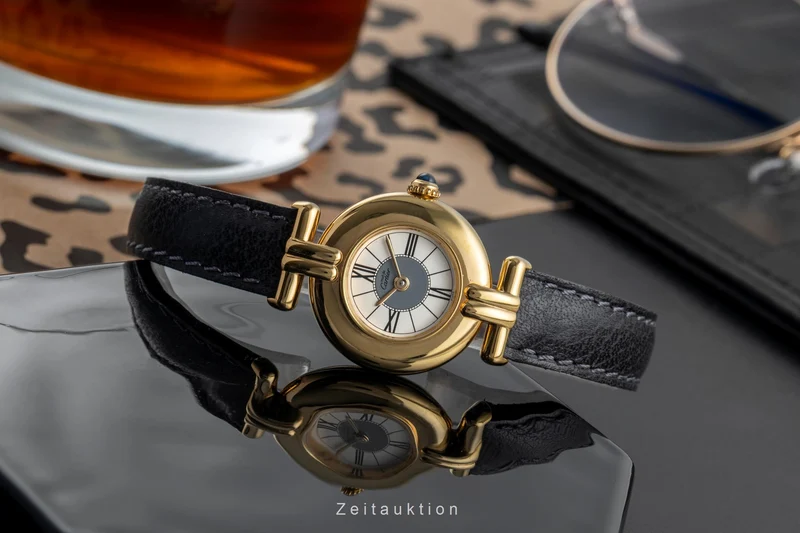 Cartier Colisee silver-gilt quartz women's watch 590002 [2503957]