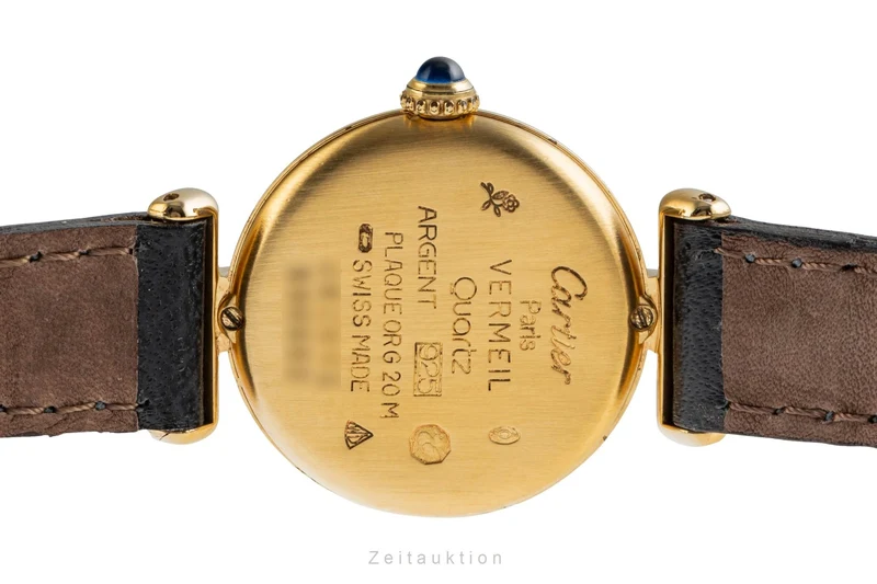 Cartier Colisee silver-gilt quartz women's watch 590002 [2503957]