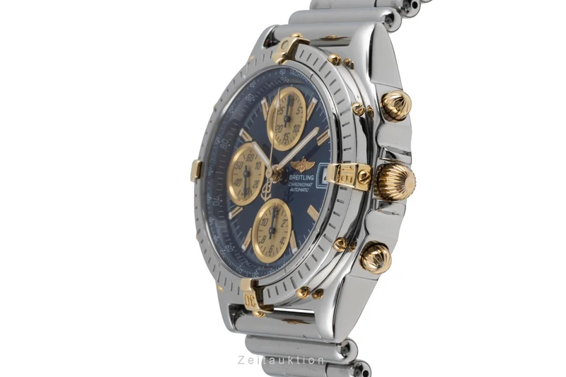 Breitling Chronomat chronograph steel / gold automatic men's watch B13050.1 [2505538]