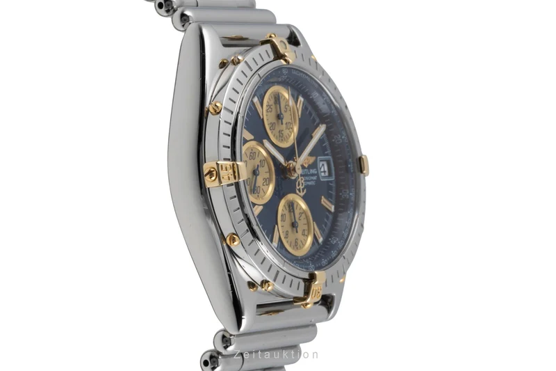 Breitling Chronomat chronograph steel / gold automatic men's watch B13050.1 [2505538]