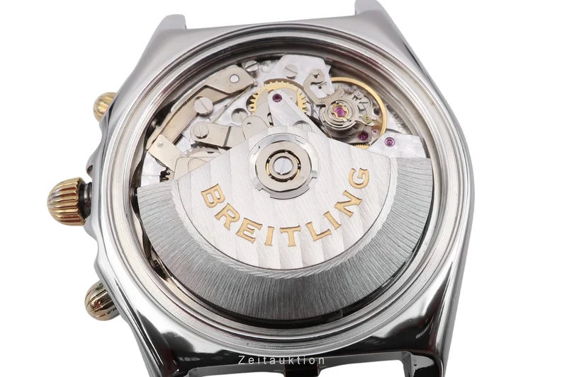 Breitling Chronomat chronograph steel / gold automatic men's watch B13050.1 [2505538]