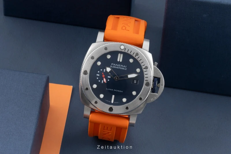 Panerai Submersible steel automatic men's watch PAM01391 LP: 11200EUR [2505416]