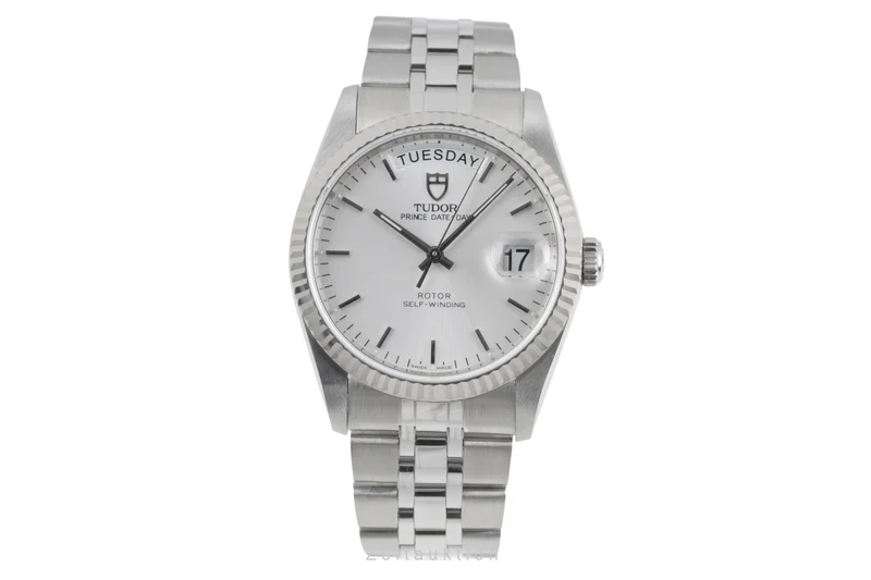 Tudor Date-Day steel / white gold automatic men's watch 76214 [2505498]