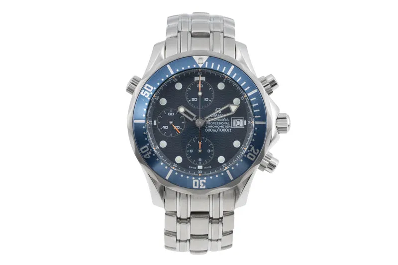 Omega Seamaster chronograph steel automatic men's watch 2599.80.00 [2504750]