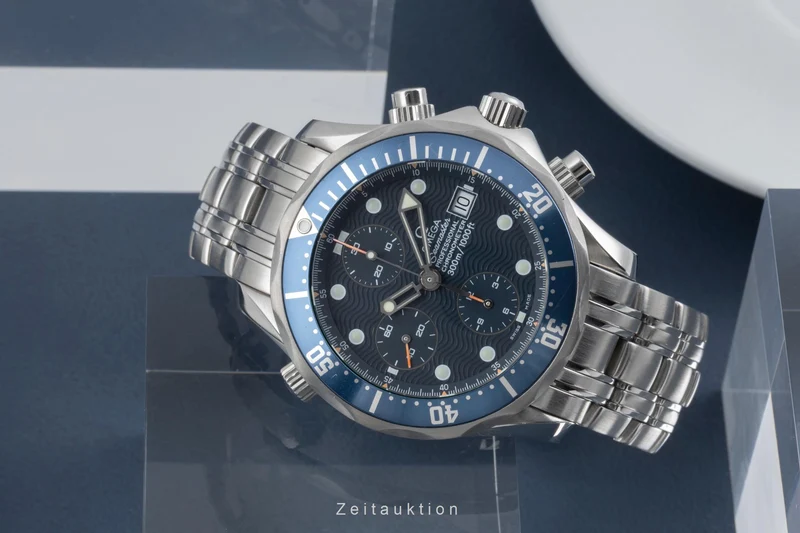 Omega Seamaster chronograph steel automatic men's watch 2599.80.00 [2504750]