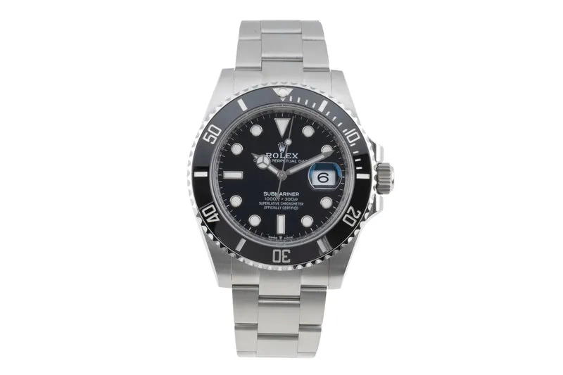 Rolex Submariner steel automatic men's watch 126610LN [2505282]