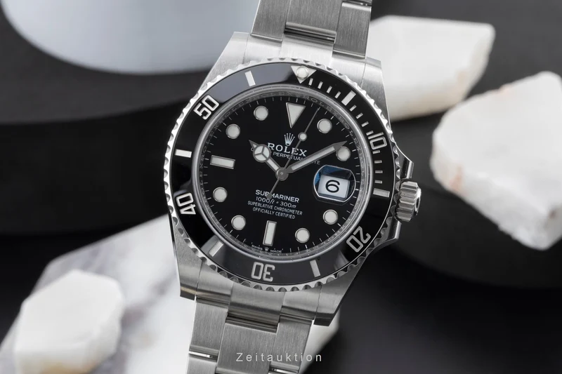Rolex Submariner steel automatic men's watch 126610LN [2505282]