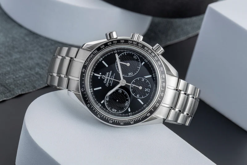 Omega Speedmaster Racing chronograph steel automatic men's watch 326.30.40.50.01.001 LP: 6100EUR [2504978]