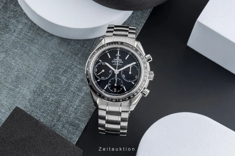 Omega Speedmaster Racing chronograph steel automatic men's watch 326.30.40.50.01.001 LP: 6100EUR [2504978]