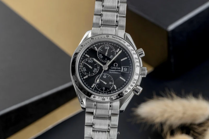 Omega Speedmaster Date chronograph steel automatic men's watch 3513.50.00 [2504962]