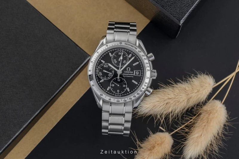 Omega Speedmaster Date chronograph steel automatic men's watch 3513.50.00 [2504962]