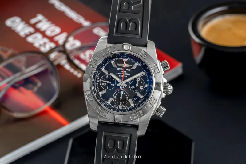Breitling Chronomat 44 chronograph steel automatic men's watch AB011010/BB08 [2505429]