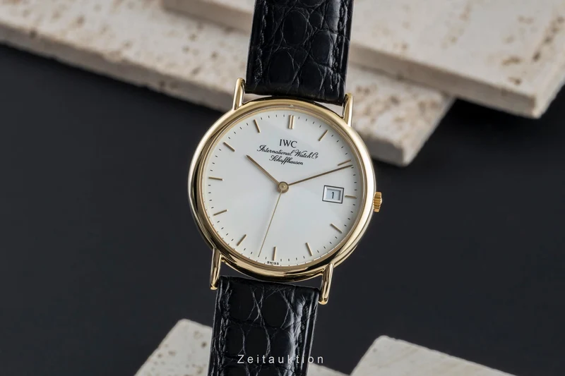 IWC Portofino 18 ct gold quartz men's watch IW333103 [2504614]