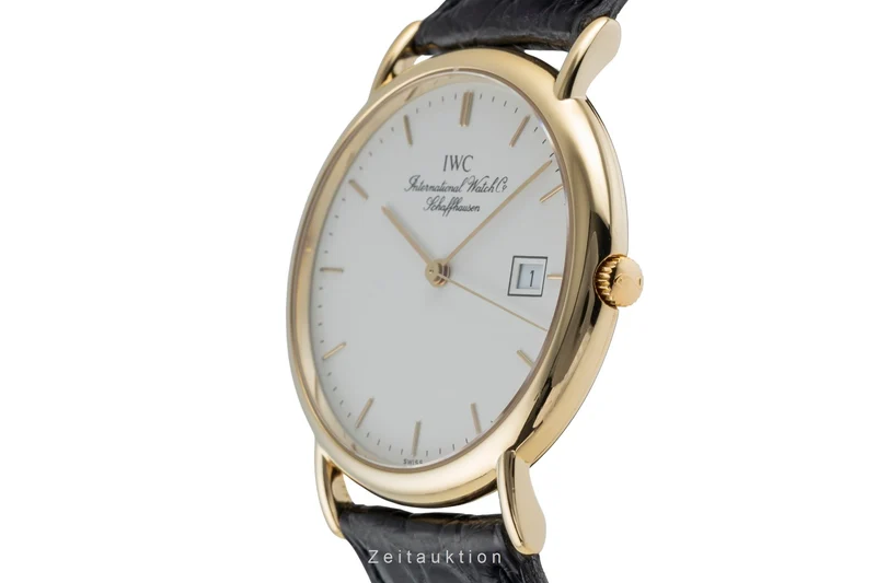 IWC Portofino 18 ct gold quartz men's watch IW333103 [2504614]