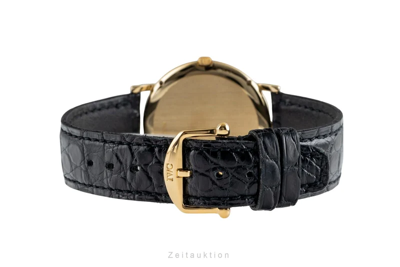 IWC Portofino 18 ct gold quartz men's watch IW333103 [2504614]