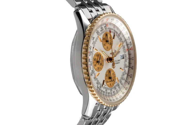 Breitling Navitimer chronograph steel / gold automatic men's watch D13322 [2503579]