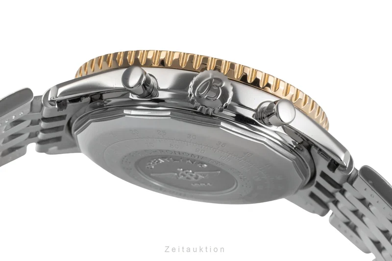 Breitling Navitimer chronograph steel / gold automatic men's watch D13322 [2503579]
