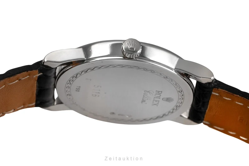 Rolex Cellini 18 ct white gold manual winding men's watch 5116 [2503991]