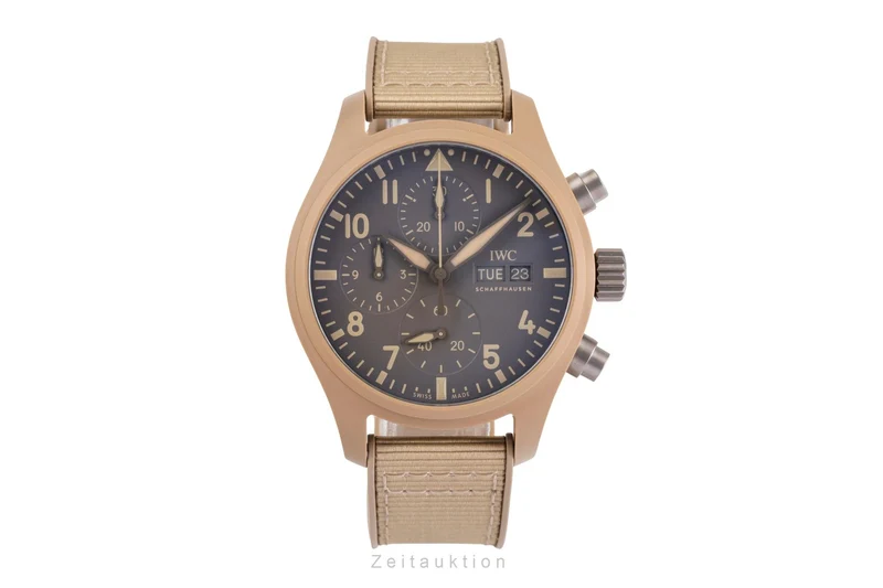 IWC Fliegeruhr chronograph ceramic / titanium automatic men's watch IW389402 LP: 12700EUR [2505411]