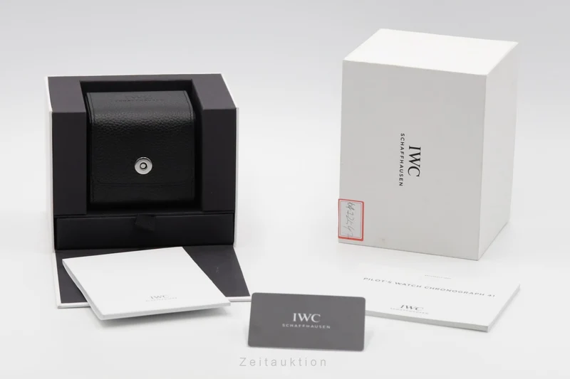 IWC Fliegeruhr chronograph ceramic / titanium automatic men's watch IW389402 LP: 12700EUR [2505411]