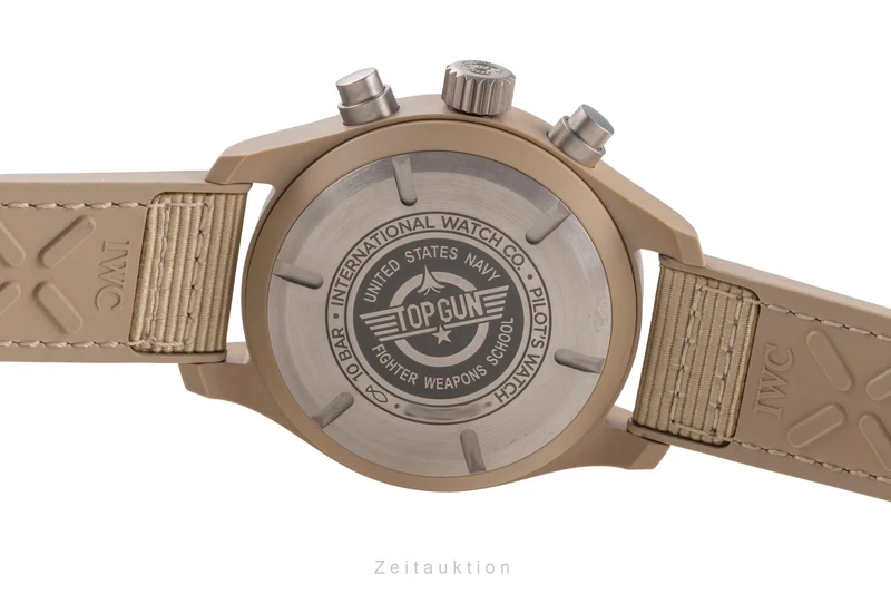 IWC Fliegeruhr chronograph ceramic / titanium automatic men's watch IW389402 LP: 12700EUR [2505411]