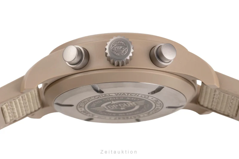 IWC Fliegeruhr chronograph ceramic / titanium automatic men's watch IW389402 LP: 12700EUR [2505411]
